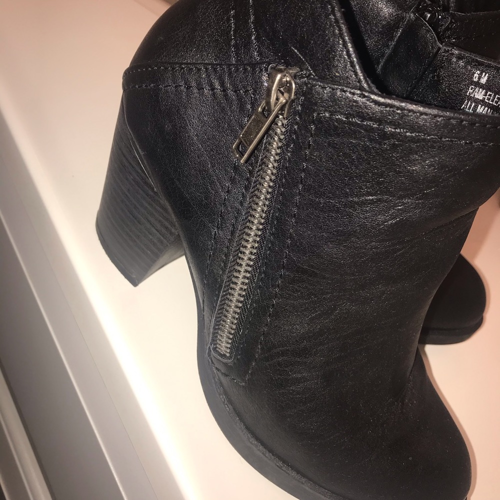 Women’s black booties